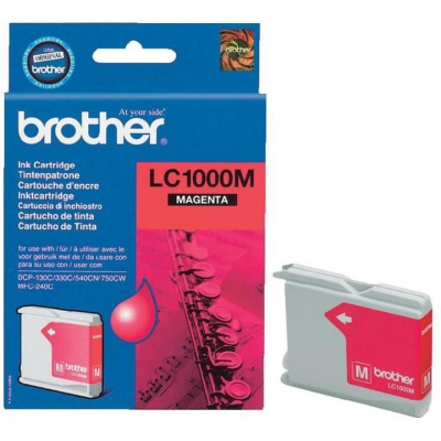 Brother LC-1000M магента (magenta) оригинална касета