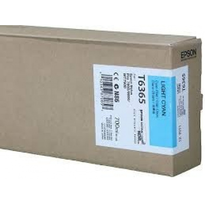 Epson T636500 светло циан (light cyan) оригинална касета