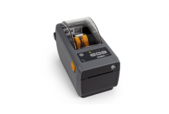 Zebra ZD611 ZD6A022-D1EE00EZ DT, 8 точки/мм (203 dpi), принтер за етикети, EPLII, ZPLII, USB, BT (BLE), Ethernet, белачка, сив (Наследник GC420t)