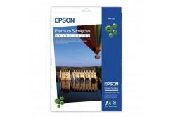 Epson Premium Semigloss Photo Paper C13S041332, A4, полугланц, бял, фотографска хартия