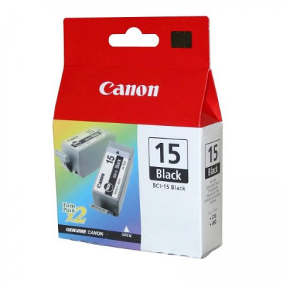 Canon BCI-15B 2 бр 8190A002 2 бр черен (black) оригинална касета
