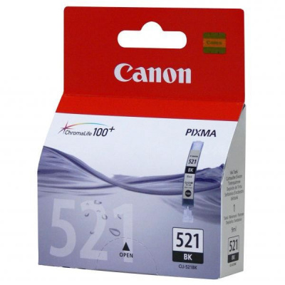 Canon CLI-521BK, 2933B001 черен (black) оригинална касета