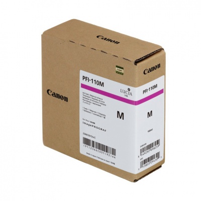 Canon PFI110M 2366C001 магента (magenta) оригинална касета с мастило