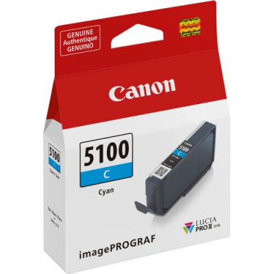 Canon PFI-5100 C 6953C001 циан (cyan) оригинална касета