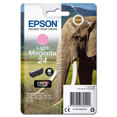 Epson T2426 C13T24264012 светло магента (light magenta) оригинална касета