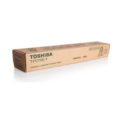 Toshiba T-FC75E-Y 6AK00000254 жълт (yellow) оригинален тонер