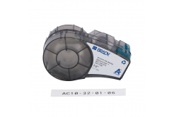 Brady M21-500-414 / 151515, 12.70 mm x 3.048 m, Polyester, черно копиране / бял фон