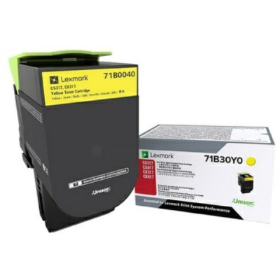 Lexmark 73B0040 жълт (yellow) оригинален тонер