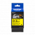 Brother HSe-661E Pro Tape, 31 mm x 1.5 m , черен печат / жълт фон , оригинална лента