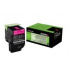 Lexmark 80C2HME магента (magenta) оригинален тонер
