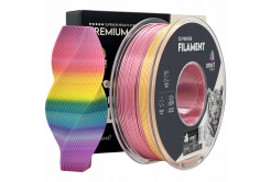 Smart Print FG-S109-E1, 3D филамент, PLA, Rainbow, 1kg, 1,75mm