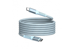 Verbatim 31852 USB кабел, USB C + USB C, 60W, 1.2m, магнитен, кутия, синьо