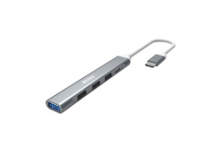 USB (3.0) hub 5-port, UH008, метален, Marvo