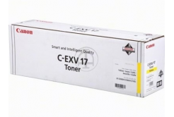 Canon C-EXV17 0259B002 жълт (yellow) оригинален тонер