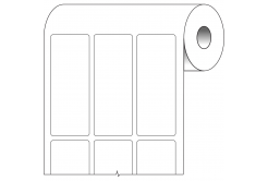 Brady BPT-625-499 / 217085, термо хартиени етикети, 25.40 mm x 66.68 mm