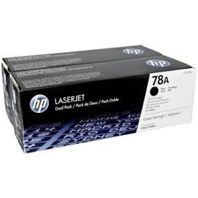 HP 78A CE278AD двойна опаковка черен (black) оригинален тонер