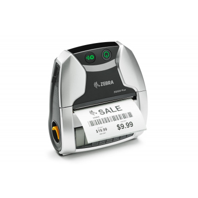 Zebra ZQ320 Plus ZQ32-A0W13RE-00, мобилен принтер за етикети, 8 dots/mm (203 dpi), linerless, USB-C, BT (BLE), Wi-Fi, NFC, kit (USB)