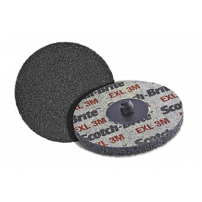 3M Scotch-Brite™ XL-UR диск за премахване на мустаци, система Roloc™ 2AMED, диаметър 75 mm (17186)
