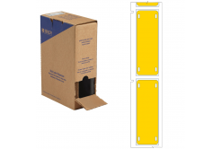 Brady BM-25x75-7643-YL / 312183, Bulk Linerless B-7643 кабелни етикети, 25 mm x 75 mm