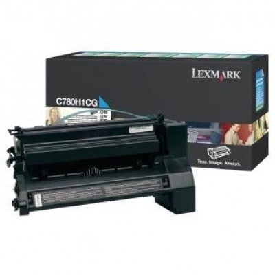Lexmark C780H1CG лазурен (cyan) оригинален тонер