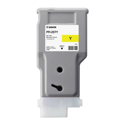 Canon PFI-207Y, 8792B001 жълт (yellow) оригинална касета