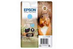 Epson 378XL C13T37954010 светло циан (light cyan) оригинална касета