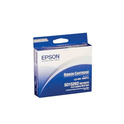 Epson C13S015262, черно, оригинална боядисваща лента