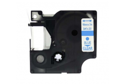 Съвместима лента с Dymo 53714, 24mm x 7m, син шрифт / бял фон