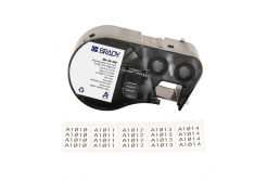 Brady M4-48-498 / 170790, 25.40 mm, Vinyl, черно копиране / бял фон