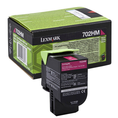 Lexmark 70C2HME магента (magenta) оригинален тонер