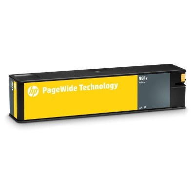 HP 981Y, L0R15A жълт (yellow) оригинална касета