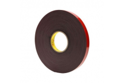 3M VHB 4611-F, 9 мм x 3 м, тъмно сива двустранно залепваща акрилна лента, дебелина 1,1 мм