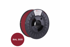 C-Tech 3DF-P-PETG1.75-3031 3D филамент, ПРЕМИУМ ЛИНИЯ, PETG, ориенталско червено, RAL3031, 1,75 мм, 1 кг