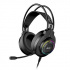 Genius GX GAMING HS-GX580U, слушалки с микрофон, управление на звука, черни, геймърски слушалки, 50 мм говорители, тип USB