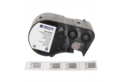 Brady M5-156-492 / 170892, 22.86 mm, Polyester, черно копиране / бял фон