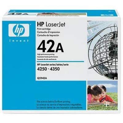HP 42A Q5942A черен (black) оригинален тонер