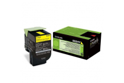 Lexmark 80C2HY0 жълт (yellow) оригинален тонер