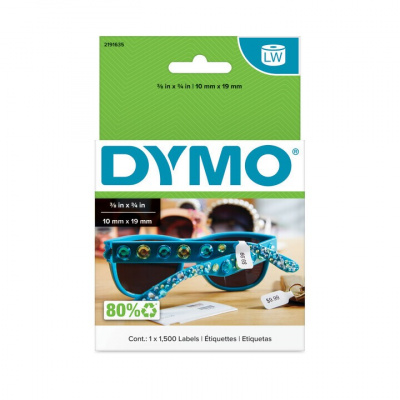 Dymo 2191635, 54мм x 11мм, 1500бр, ценови етикети за бижута