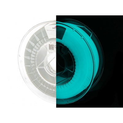 Spectrum 80537 3D филамент, PET-G Glow in the Dark, 1,75mm, 1000g, Син (Blue)