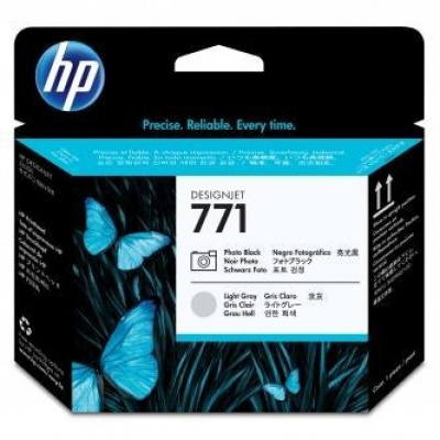 HP CE020A, 771 снимка черна/светло сиво (photo black/light grey) оригинална печатаща глава