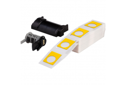 Brady M6-05-7593-YL / 312121, Етикети за подмяна на гравирани табели, 30.00 mm x 40.00 mm