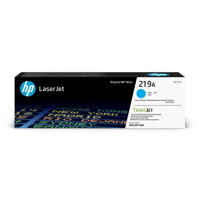 HP 219A W2191A лазурен (cyan) оригинален тонер