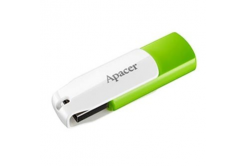 Apacer USB flash disk, USB 2.0, 32GB, AH335, zelený, AP32GAH335G-1, USB A, s otočnou krytkou