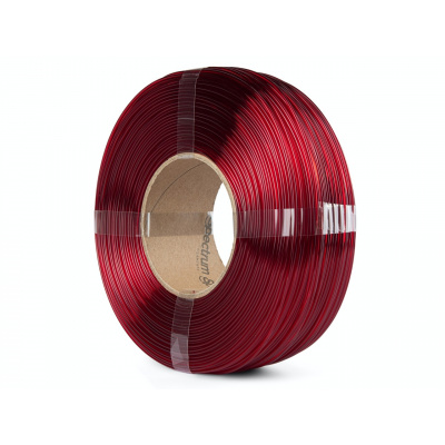 Spectrum 81367 Refill 3D филамент, PET-G Premium, 1,75mm, 1000g, Прозрачно червен (Transparent red)