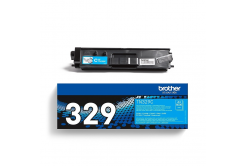 Brother TN-329C лазурен (cyan) оригинален тонер