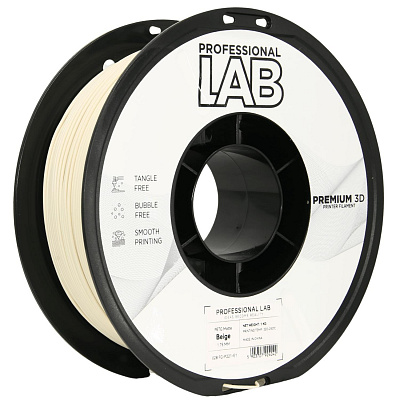 Professional Lab FG-P221-E1, 3D филамент, PETG Matte, 1,75mm, 1000g, Бежов (Beige)