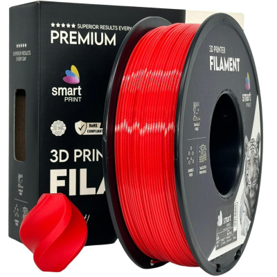 Smart Print FG-S15-E1, 3D филамент, HS-PLA, 1,75mm, 1000g, Червен (Red)