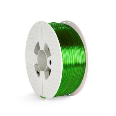 VERBATIM Нишка за 3D принтер PET-G 2.85mm, 123m, 1 кг зелен банер