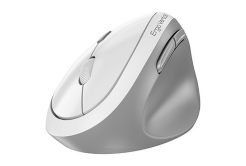 Безжична мишка, Genius Ergo 8350S, бяла, оптична, 2400DPI