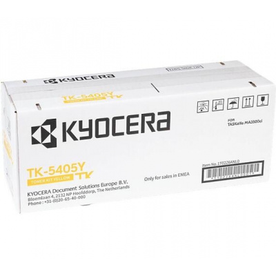 Kyocera TK-5405Y 1T02Z6ANL0 жълт (yellow) оригинален тонер